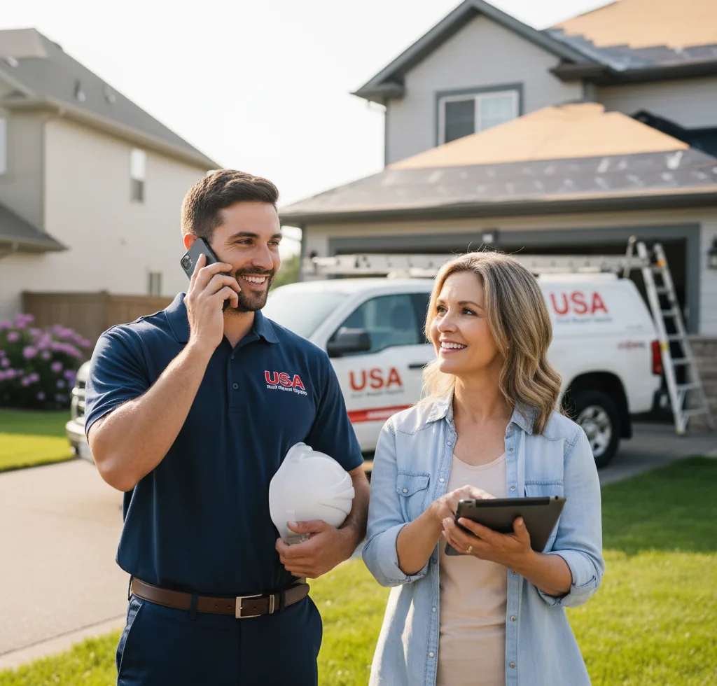 USA Roof Repair Experts customer support in Starksboro